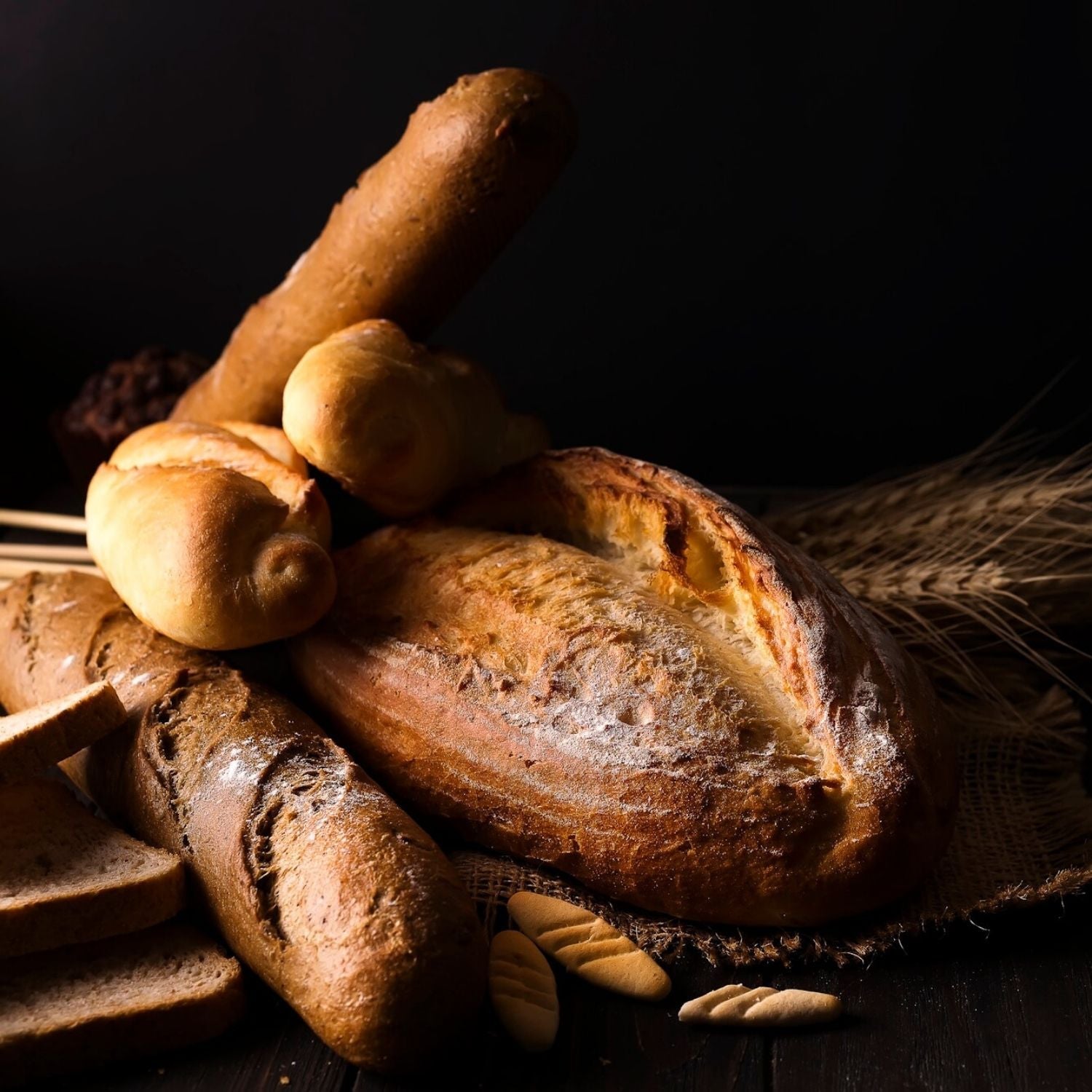 Koolhydraten in brood