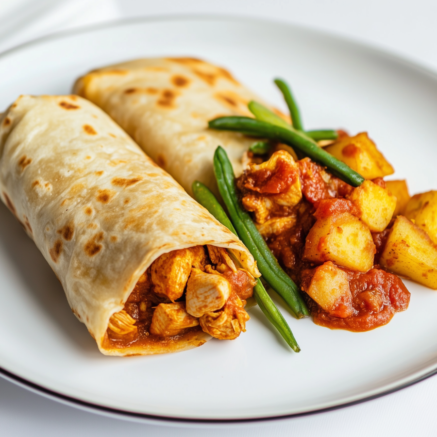 De Surinaamse roti rol!