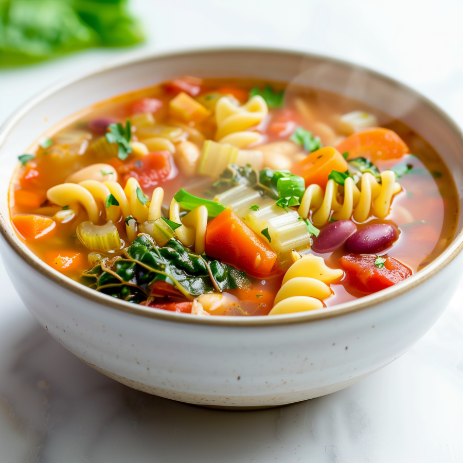 Minestrone soep!