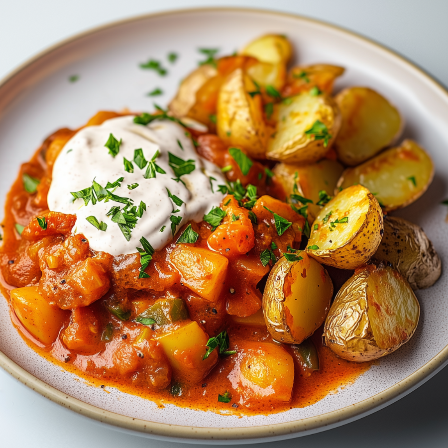 vega-BBQ-aardappels-met-chorizo-mozarella