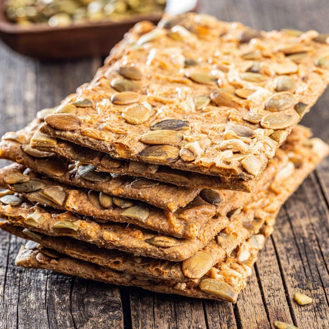 Koolhydraatarme crackers