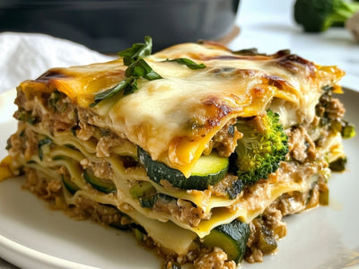 Recept: koolhydraatarme groene lasagne