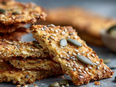 Recept: koolhydraatarme crackers maken