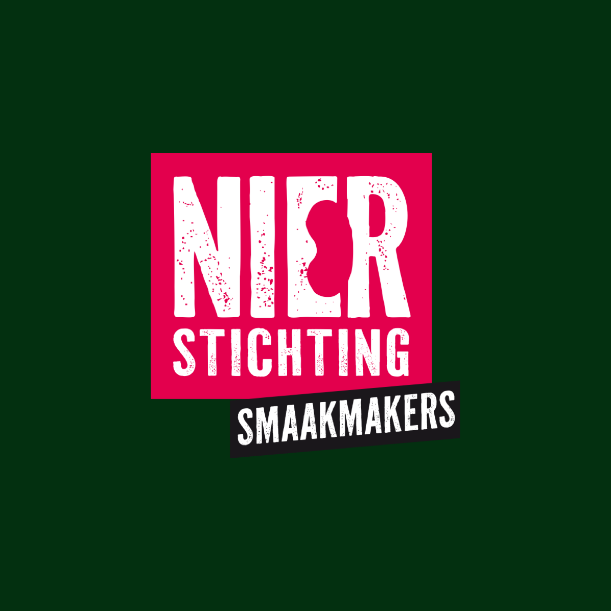 Afbeelding van het logo van de nierstichting, om onze samenwerking als smaakpartner officieel te maken.