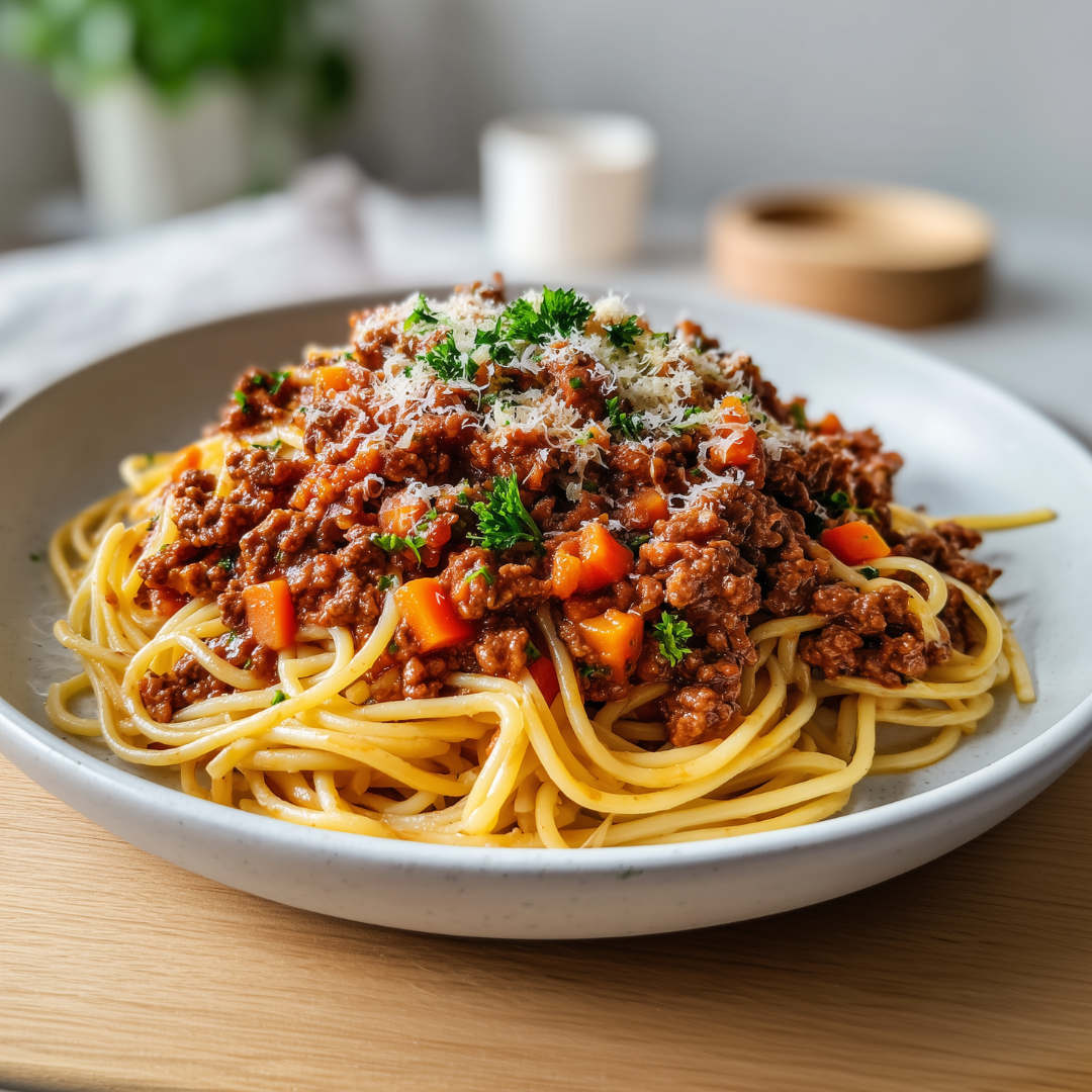 Spaghetti Bolognese (vega)