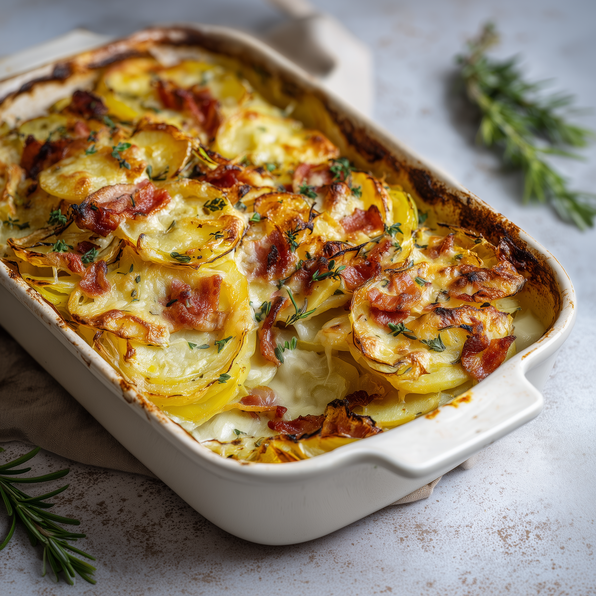 Tartiflette ovenschotel (koolhydraatarm)