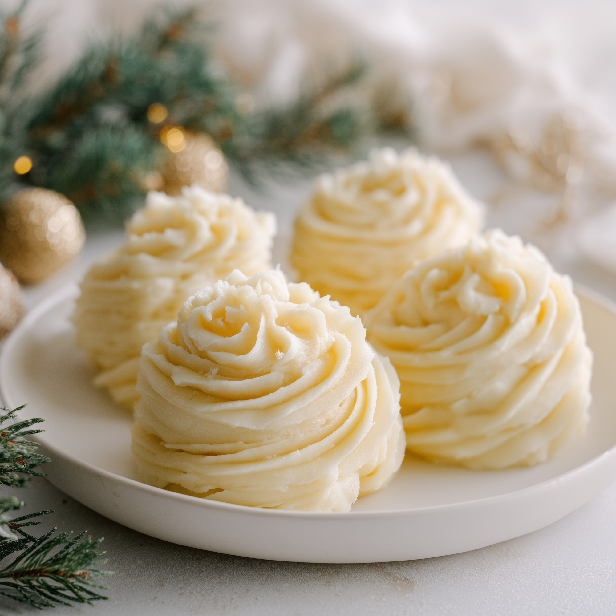 Aardappelpuree rozetten