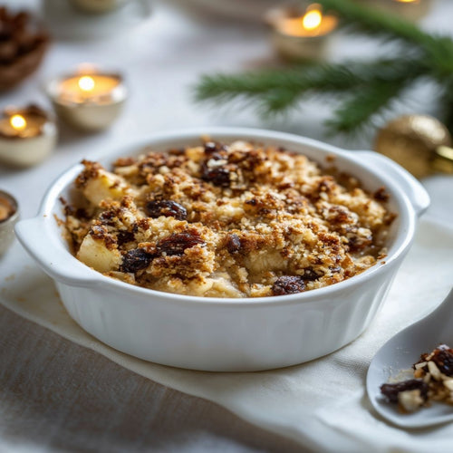 Appel & rozijn crumble