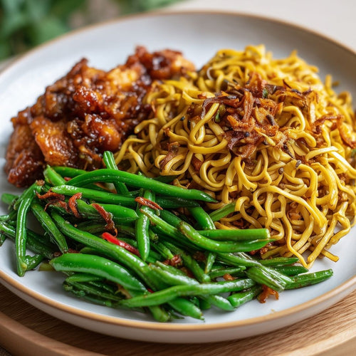 Bami goreng met ayam ketjap