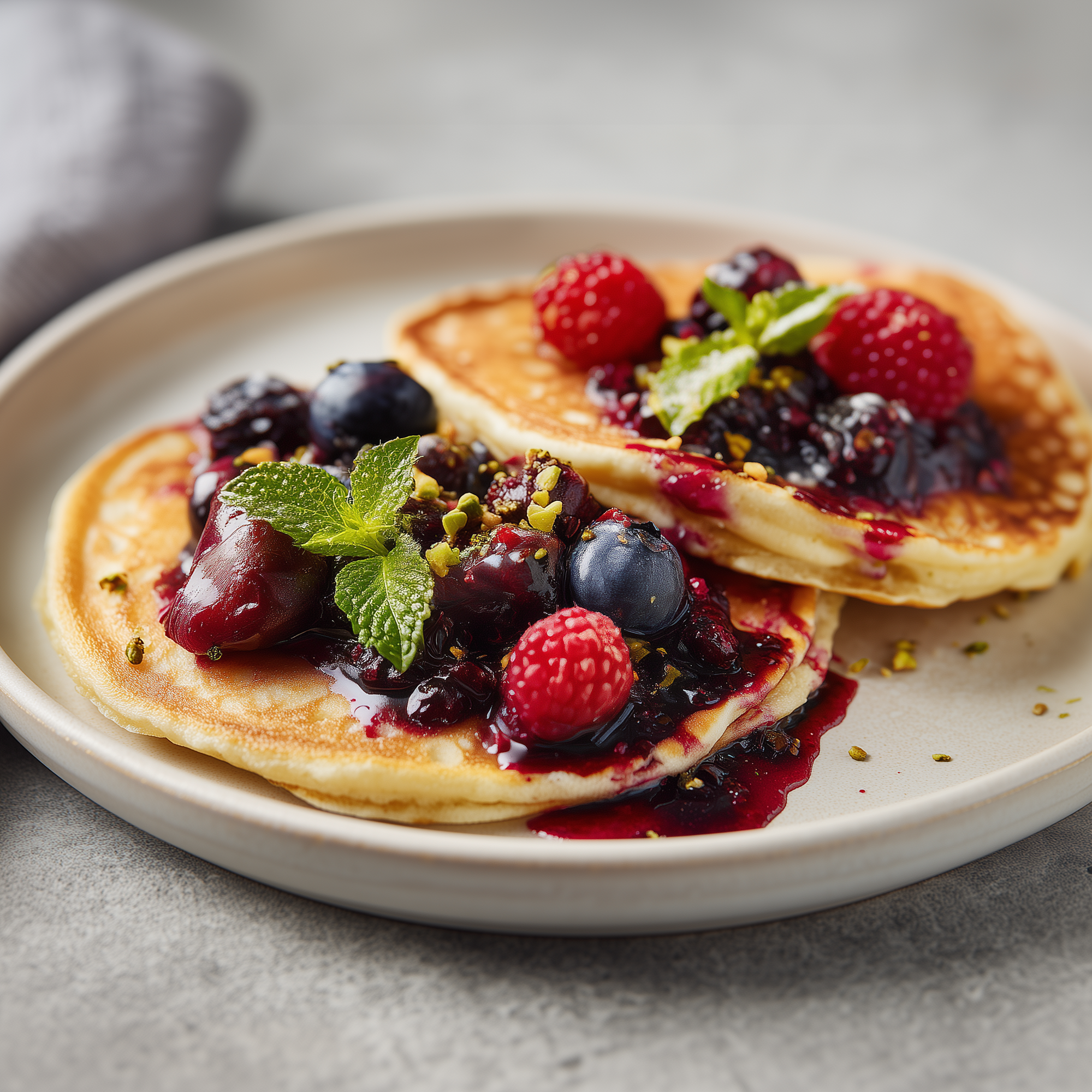 Bosvruchten pannenkoekjes