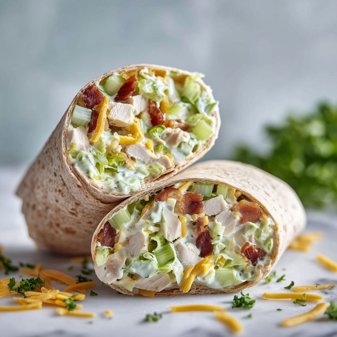 Lunchwrap: Kip caesar