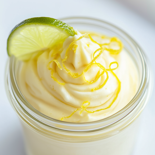 Citroen mousse toetje!