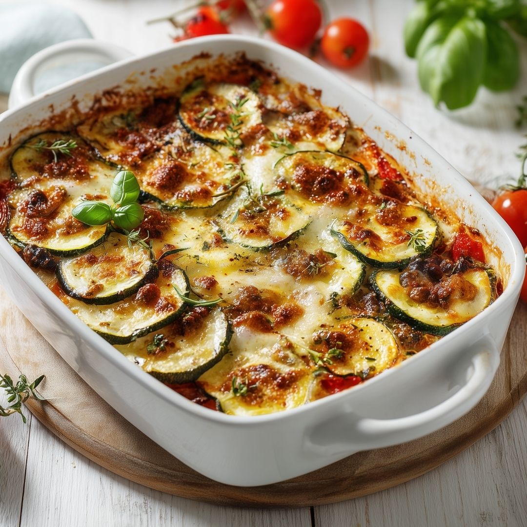 Courgette lasagne