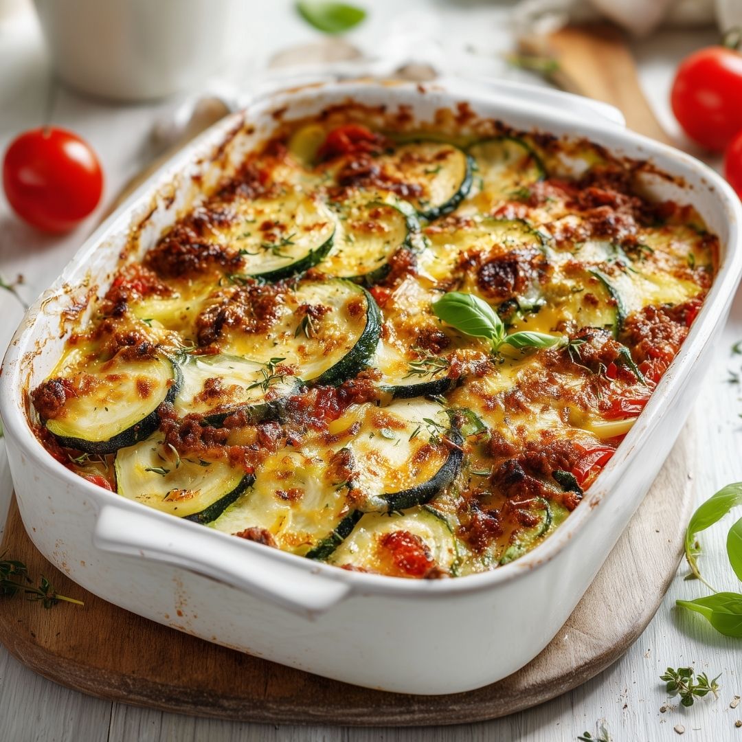 Courgette lasagne (vega)
