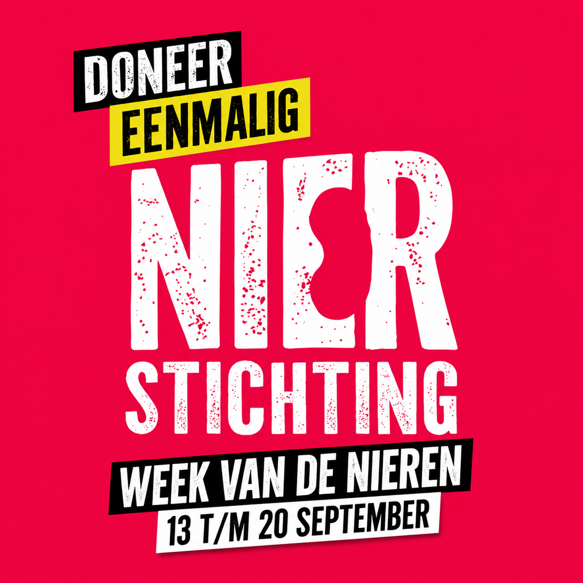 Donatie nierstichting