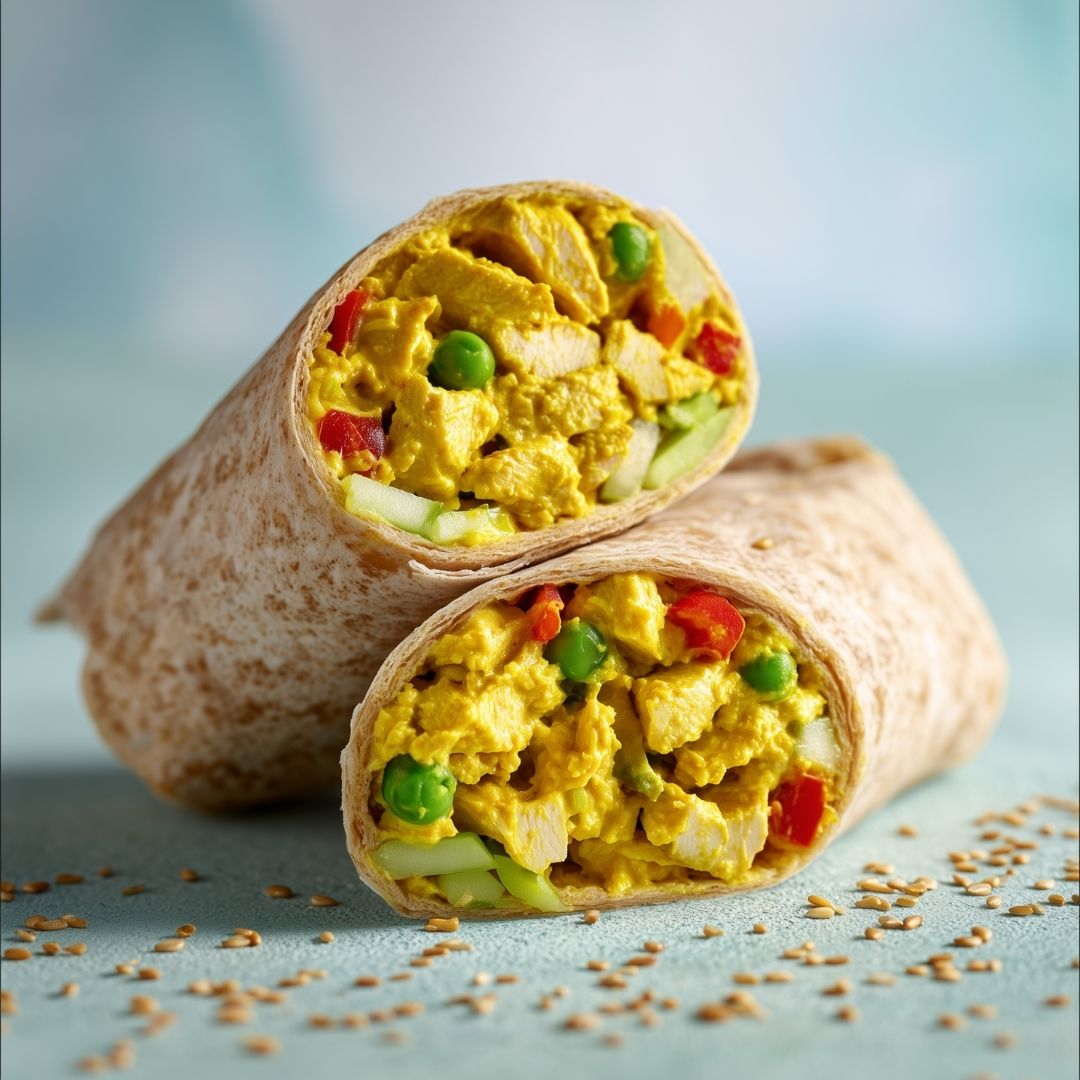 lunchwrap: Kip kerrie