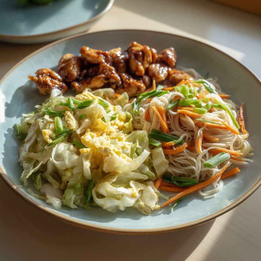 Mihoen met kip ketjap