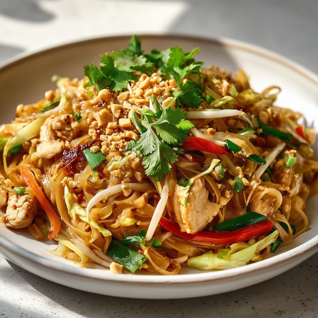 Pad Thai 2.0 met kip!