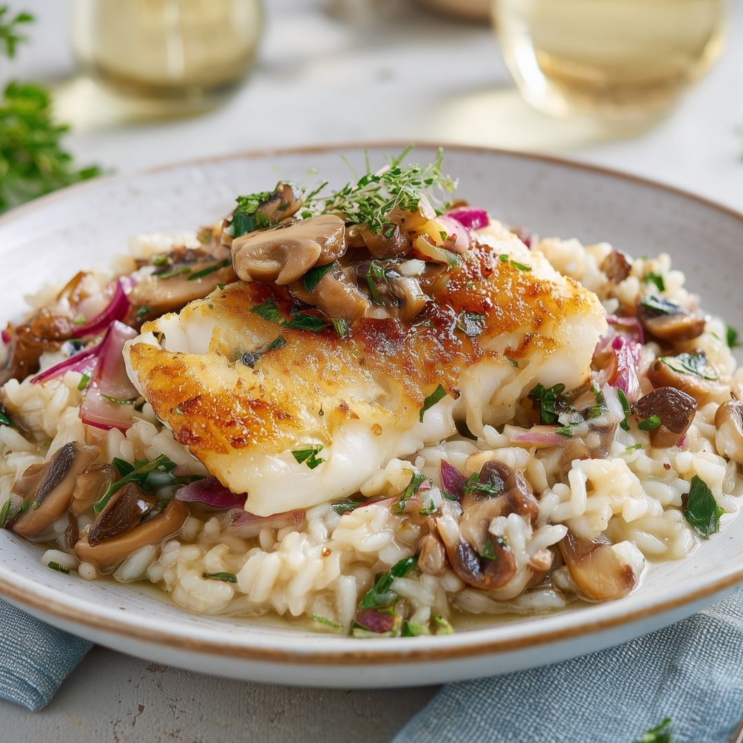 Risotto met witvis!