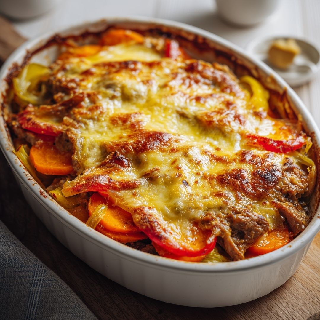 Shoarma ovenschotel (koolhydraatarm)