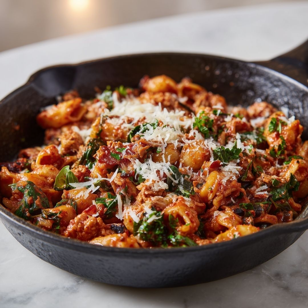 Tonijn pasta (koolhydraatarm)