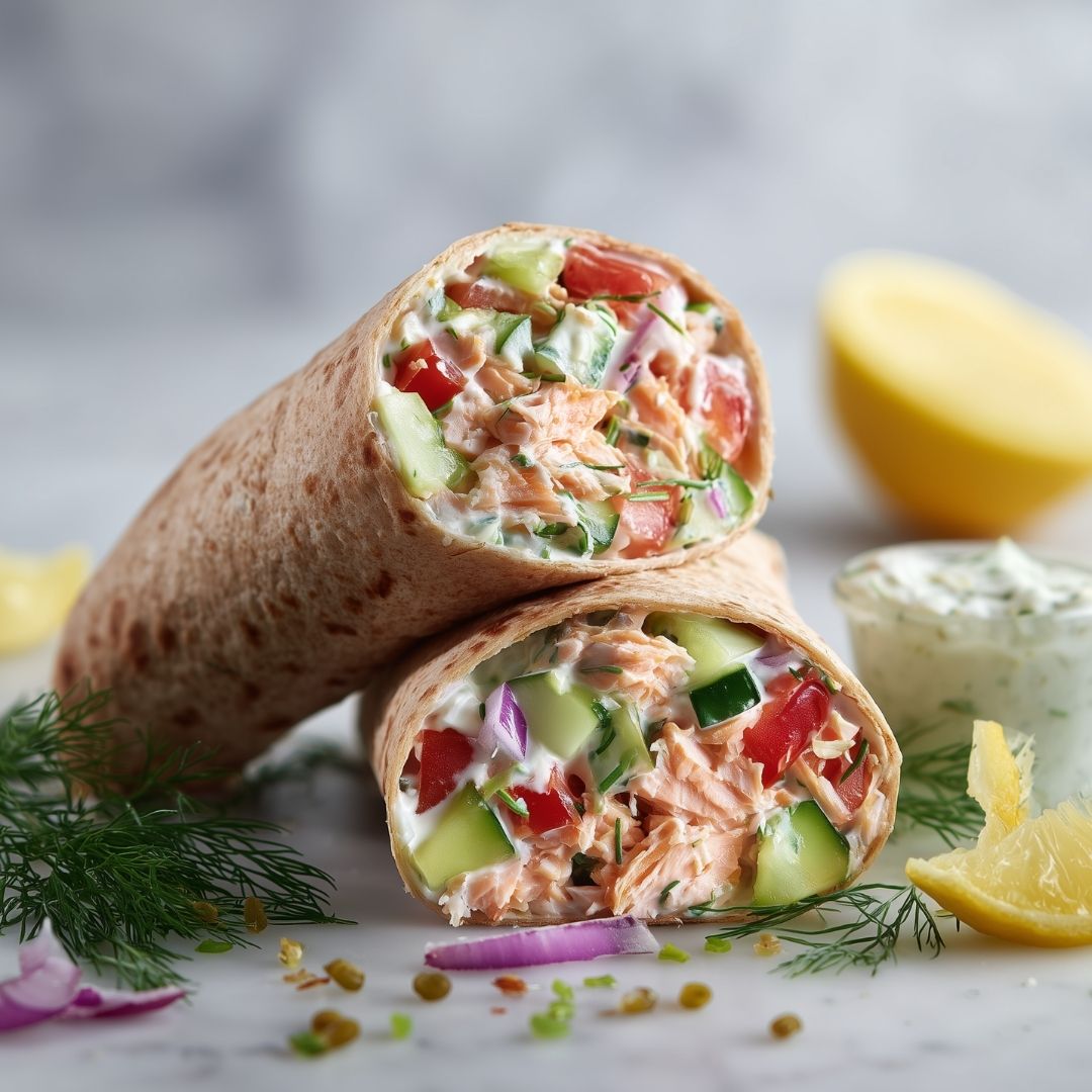 Lunchwrap: Zalm