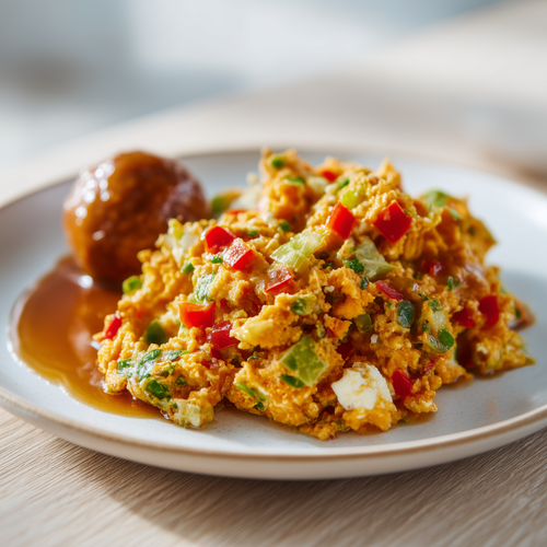 Andijvie & zoete aardappel stamppot