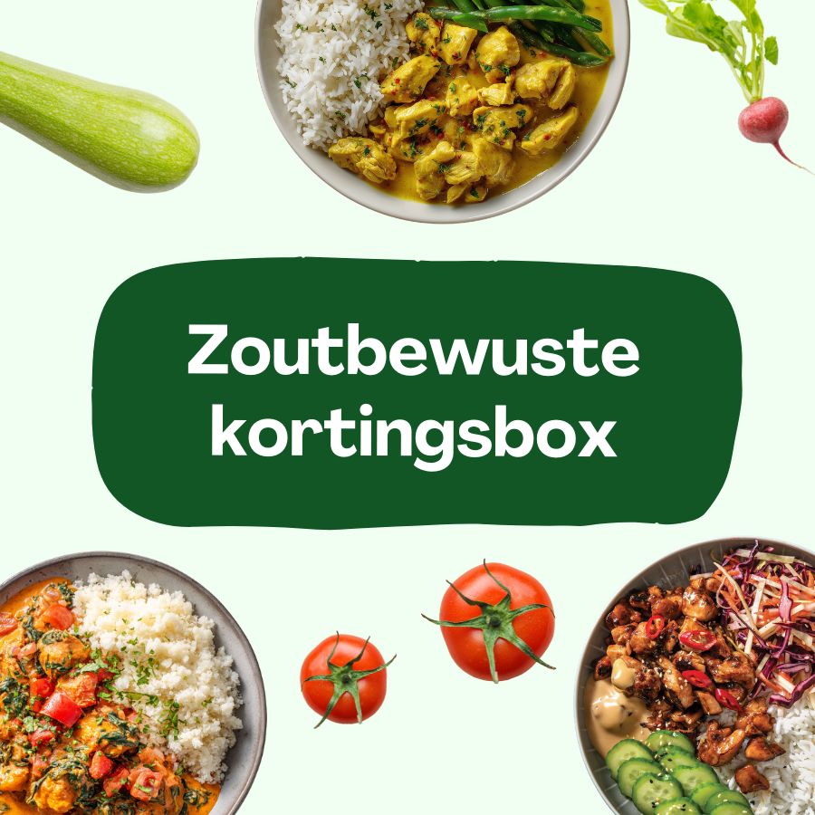 Zoutbewuste kortingsbox