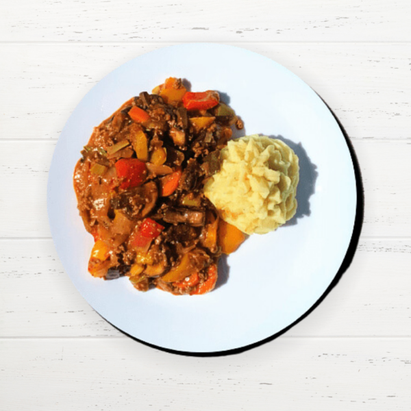 Het ThuysVers Smulpotje met puree van knolselderij (Koolhydraatarm)