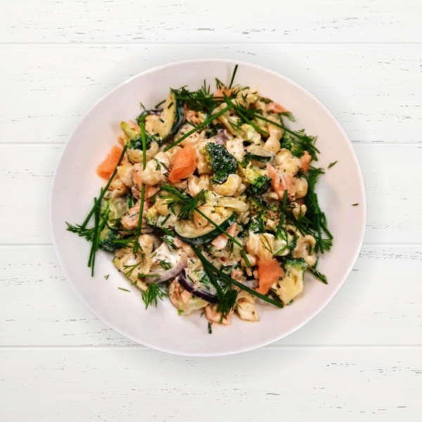 Gnocchi met gerookte zalm