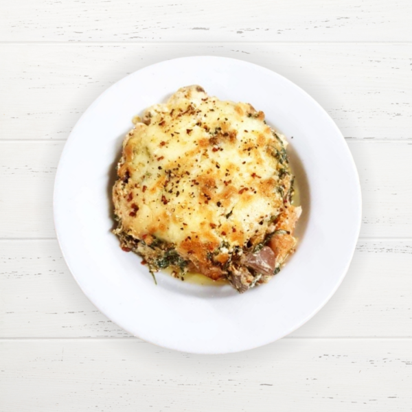 Lasagne van ricotta & spinazie (Koolhydraatarm)
