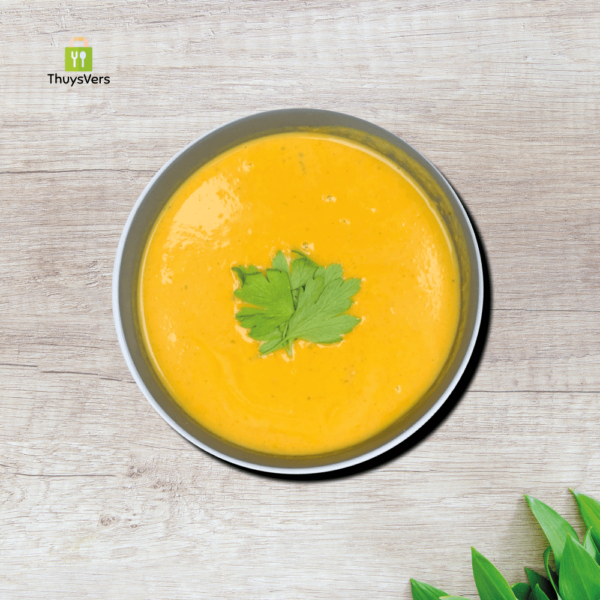 Zoete Aardappel met kokos soep!