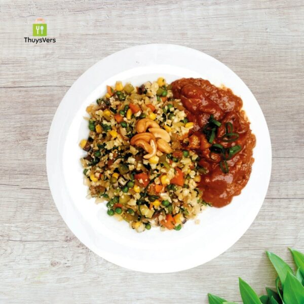Nasi van Bloemkoolrijst (koolhydraat arm) - Afbeelding 2