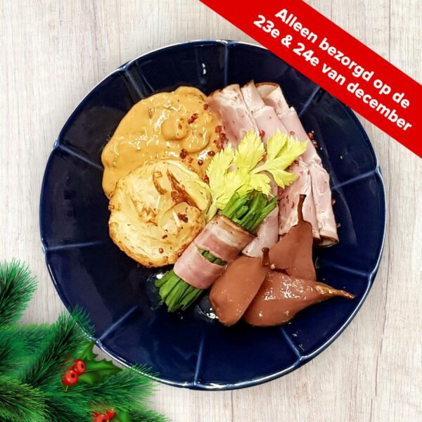 Kerst: Rollade in stroganoffsaus