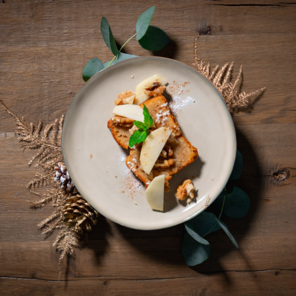 Kerst nagerecht: Christmass bread & butter pudding