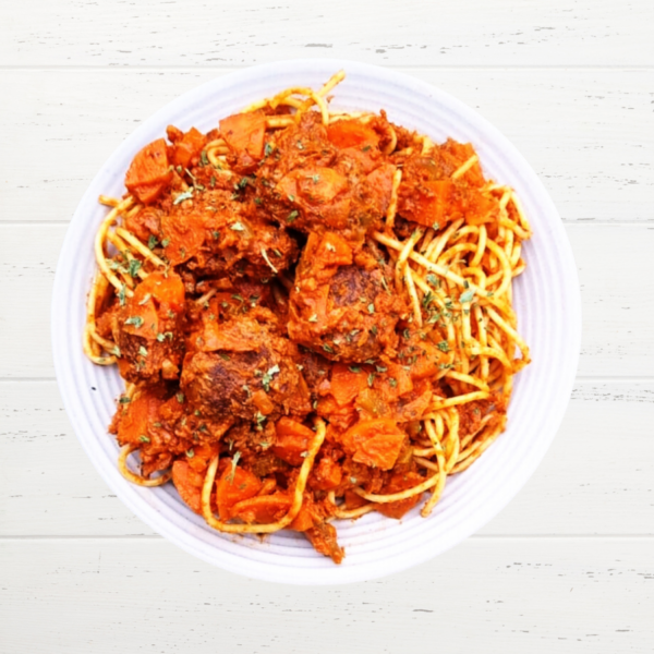 De echte spaghetti bolognese! (Vega)