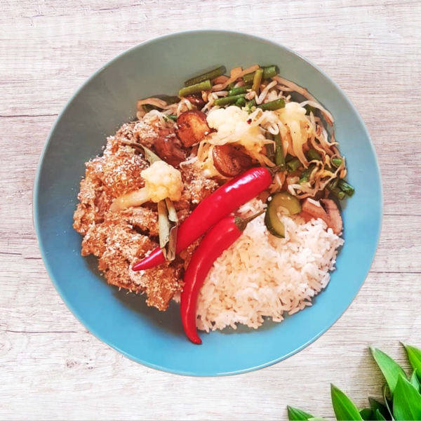 Beef Rendang met rijst