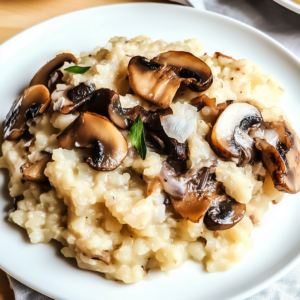Paddenstoelen BloemkoolRisotto! (Koolhydraatarm & vega)