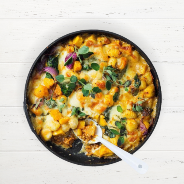 Gnocchi van pompoen & gorgonzola!