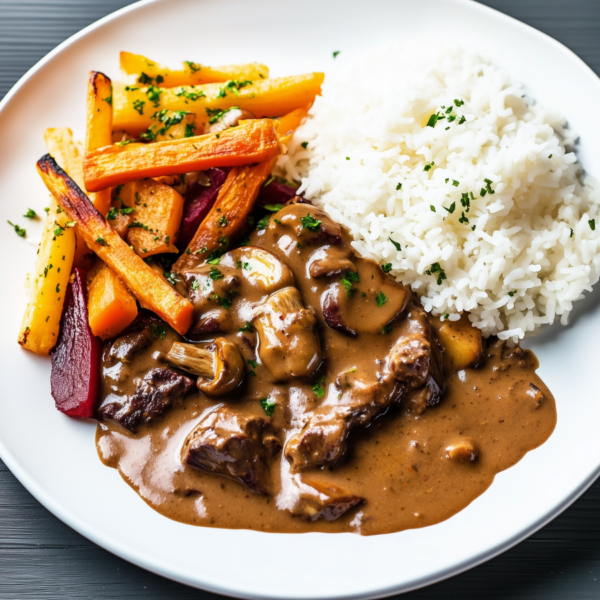 Nieuw: Belgische stoofpot met grove groentefriet!