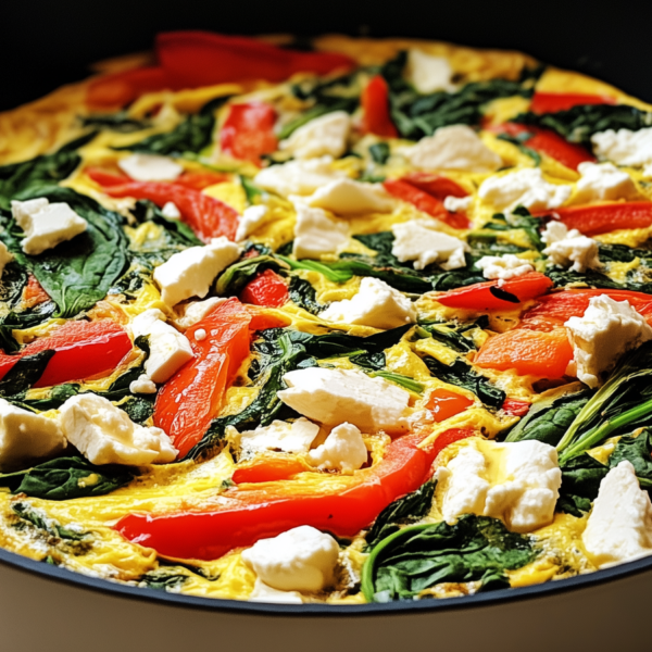 Frittata met spinazie & courgette! (koolhydraatarm & vega)