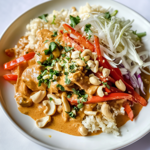 Authentieke Thaise rode curry (koolhydraatarm)