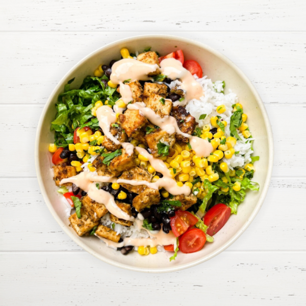 Mexicaanse burrito salade!