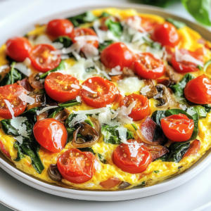 Italiaanse frittata (koolhydraatarm & vega)