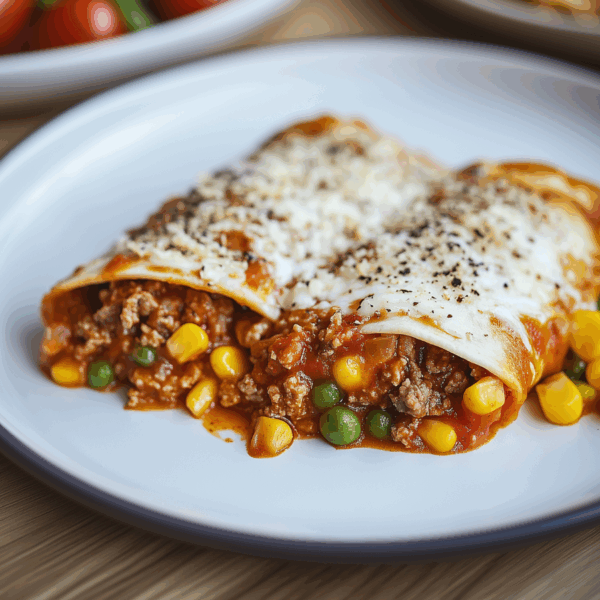 Mexicaanse enchiladas! (vega)