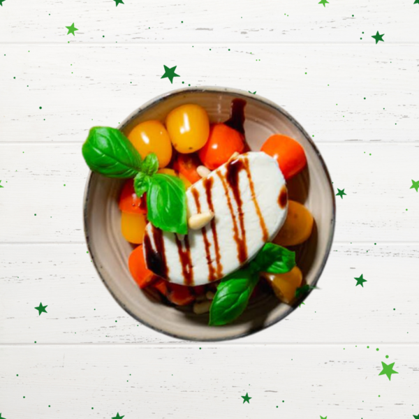 Kerst voorgerecht: Caprese met buffelmozzarella - Afbeelding 2