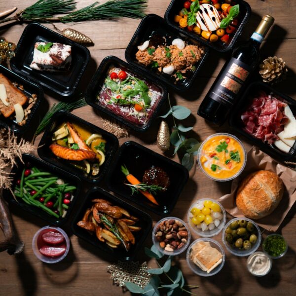 Het volledige Thuysvers kerstmenu + borrelbox