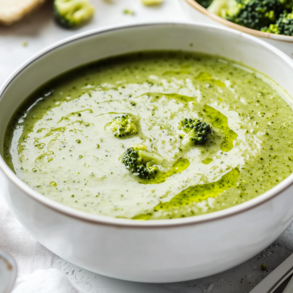 Romige broccoli soep
