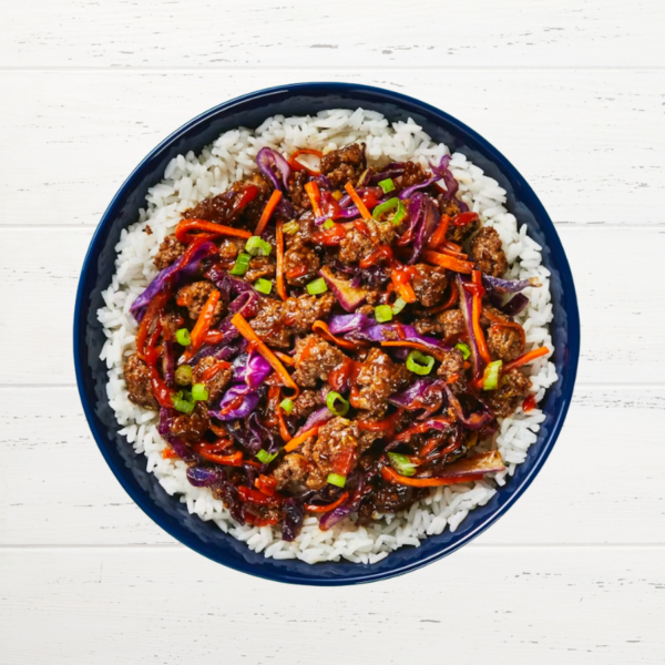 Gebakken groente&gehakt in Hoisin saus! (koolhydraatarm)