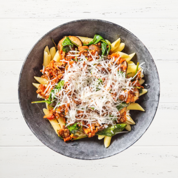Pasta runderragu met Italiaanse groente!